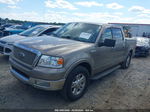 2004 Ford F-150 Lariat/xlt Желто-коричневый vin: 1FTPW12584KC38362