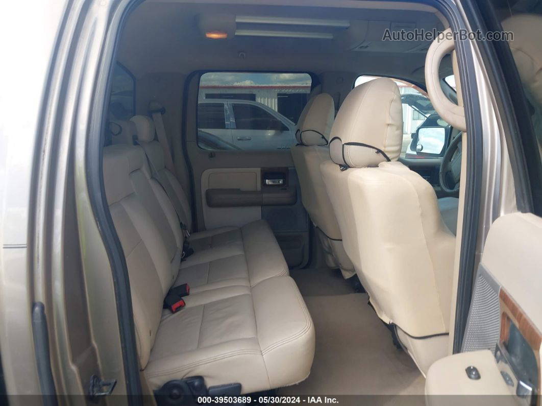 2004 Ford F-150 Lariat/xlt Желто-коричневый vin: 1FTPW12584KC38362