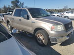 2004 Ford F150 Supercrew Tan vin: 1FTPW12584KD65757