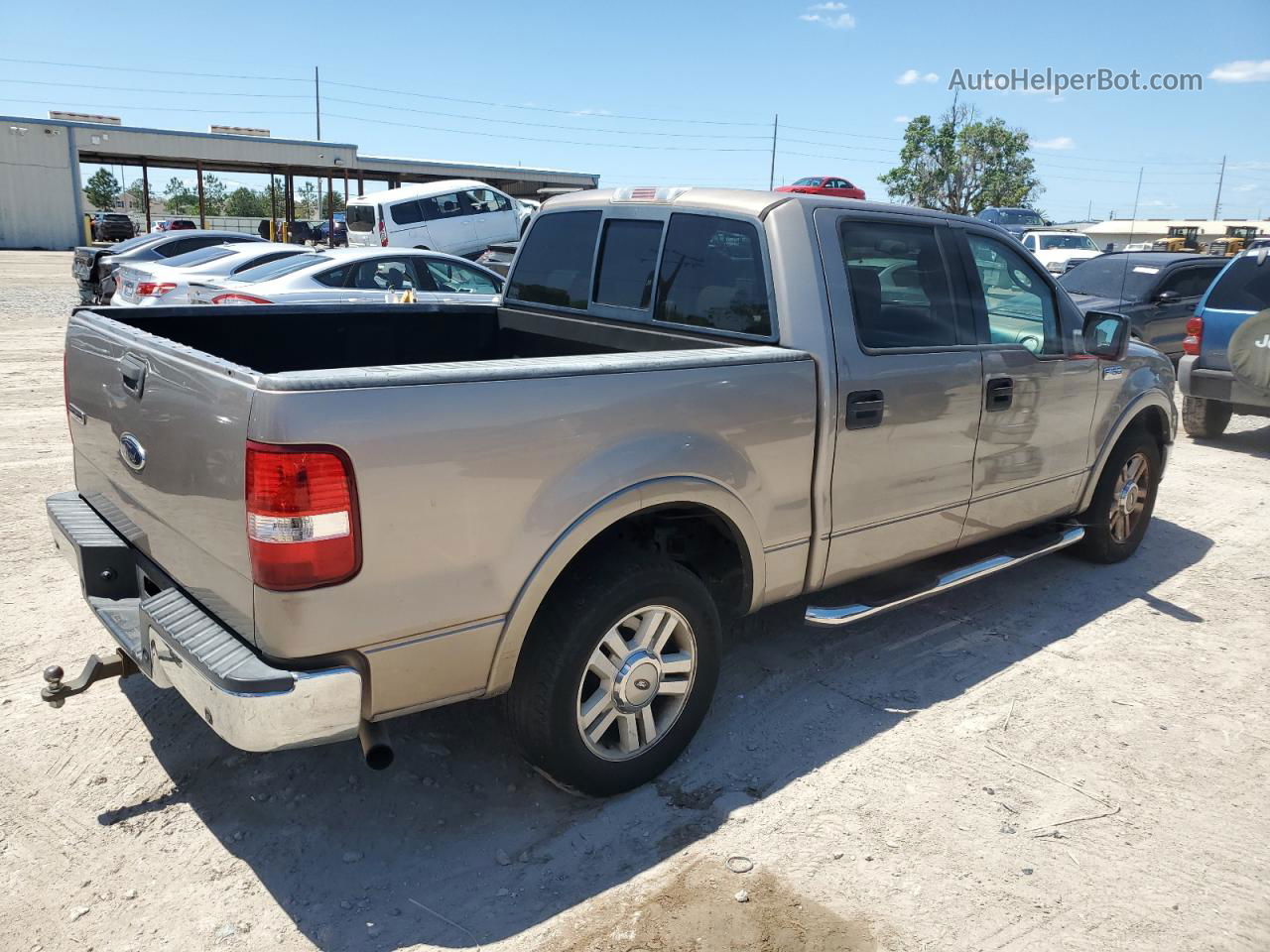 2004 Ford F150 Supercrew Золотой vin: 1FTPW12584KD92912