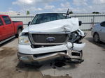 2005 Ford F150 Supercrew White vin: 1FTPW12585KC66759