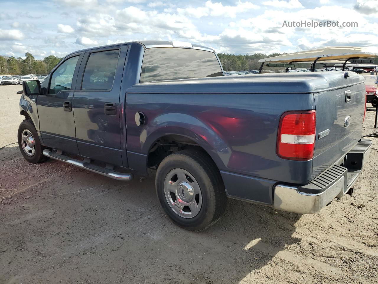 2005 Ford F150 Supercrew Blue vin: 1FTPW12585KD70779