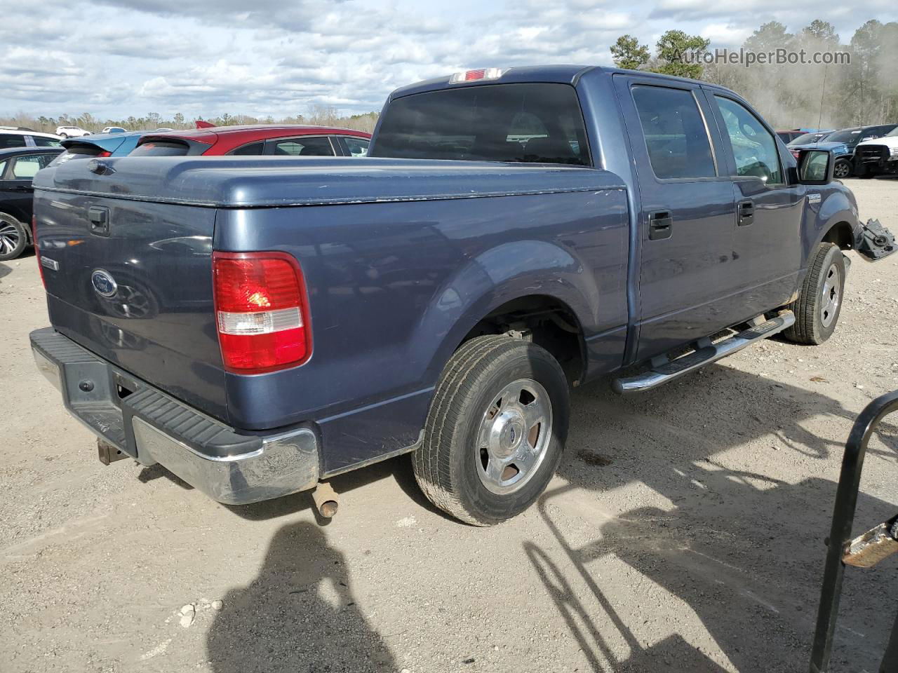 2005 Ford F150 Supercrew Blue vin: 1FTPW12585KD70779