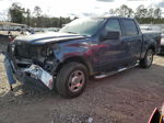 2005 Ford F150 Supercrew Blue vin: 1FTPW12585KD70779