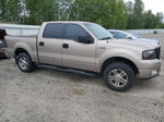 2005 Ford F150 Supercrew Beige vin: 1FTPW12585KE28406