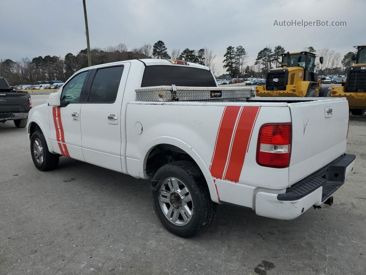 2004 Ford F150 Supercrew Белый vin: 1FTPW12594KD52225