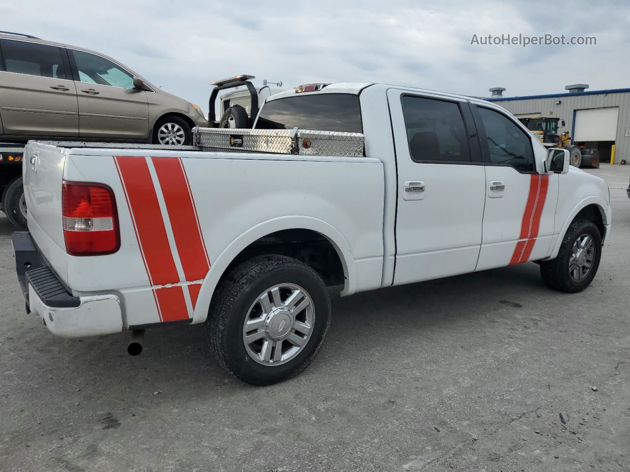 2004 Ford F150 Supercrew Белый vin: 1FTPW12594KD52225