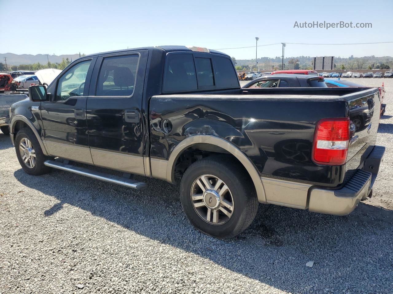 2005 Ford F150 Supercrew Black vin: 1FTPW12595FA31912