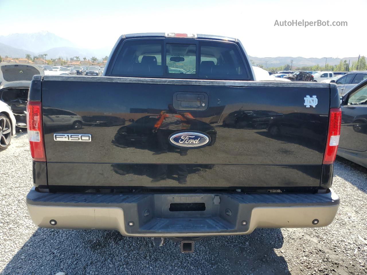 2005 Ford F150 Supercrew Черный vin: 1FTPW12595FA31912