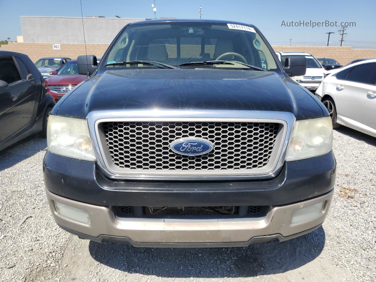 2005 Ford F150 Supercrew Черный vin: 1FTPW12595FA31912