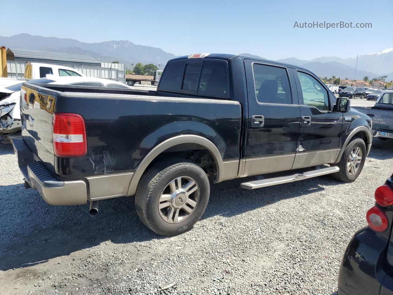 2005 Ford F150 Supercrew Black vin: 1FTPW12595FA31912