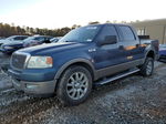 2005 Ford F150 Supercrew Blue vin: 1FTPW12595FB29564