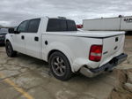 2005 Ford F150 Supercrew White vin: 1FTPW12595KB99198