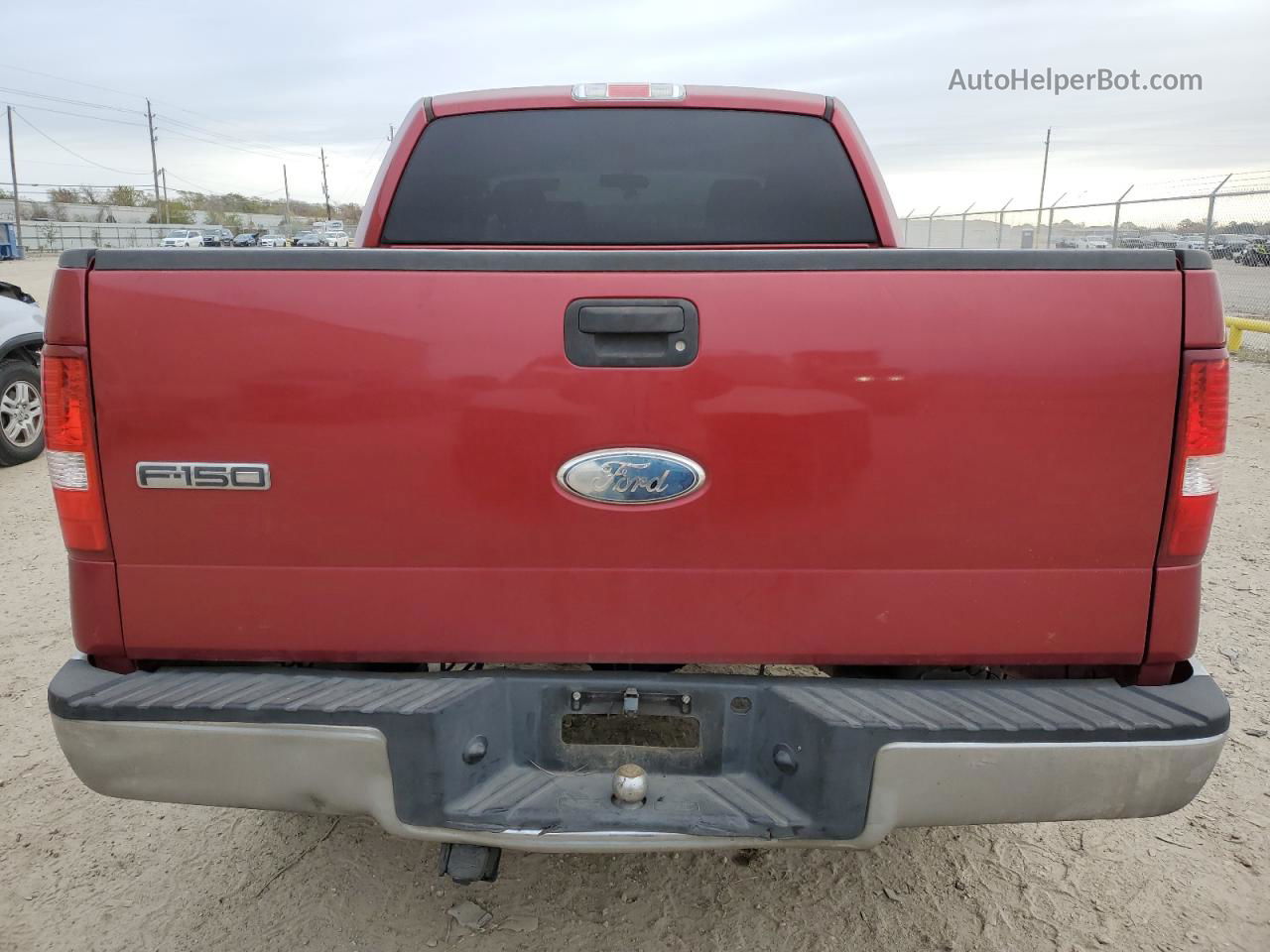 2005 Ford F150 Supercrew Red vin: 1FTPW12595KD34261