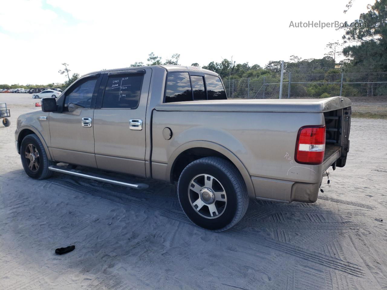 2004 Ford F150 Supercrew Tan vin: 1FTPW125X4KD85993