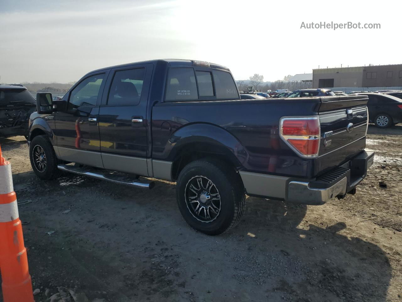 2009 Ford F150 Supercrew Blue vin: 1FTPW12V99FB08770