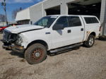 2004 Ford F150 Supercrew White vin: 1FTPW14504FA19935