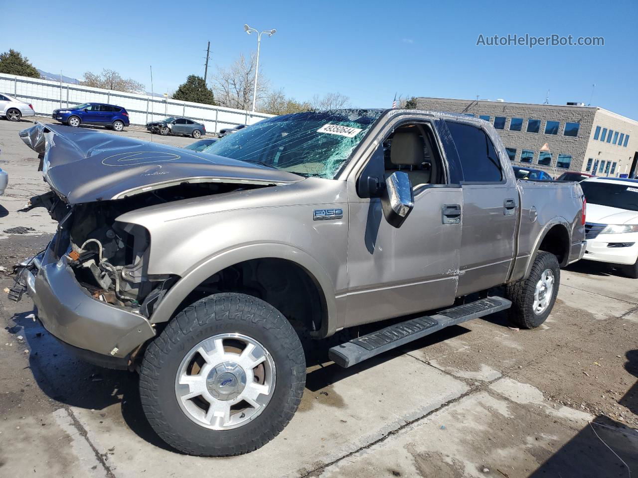 2004 Ford F150 Supercrew Gold vin: 1FTPW14504KB79191