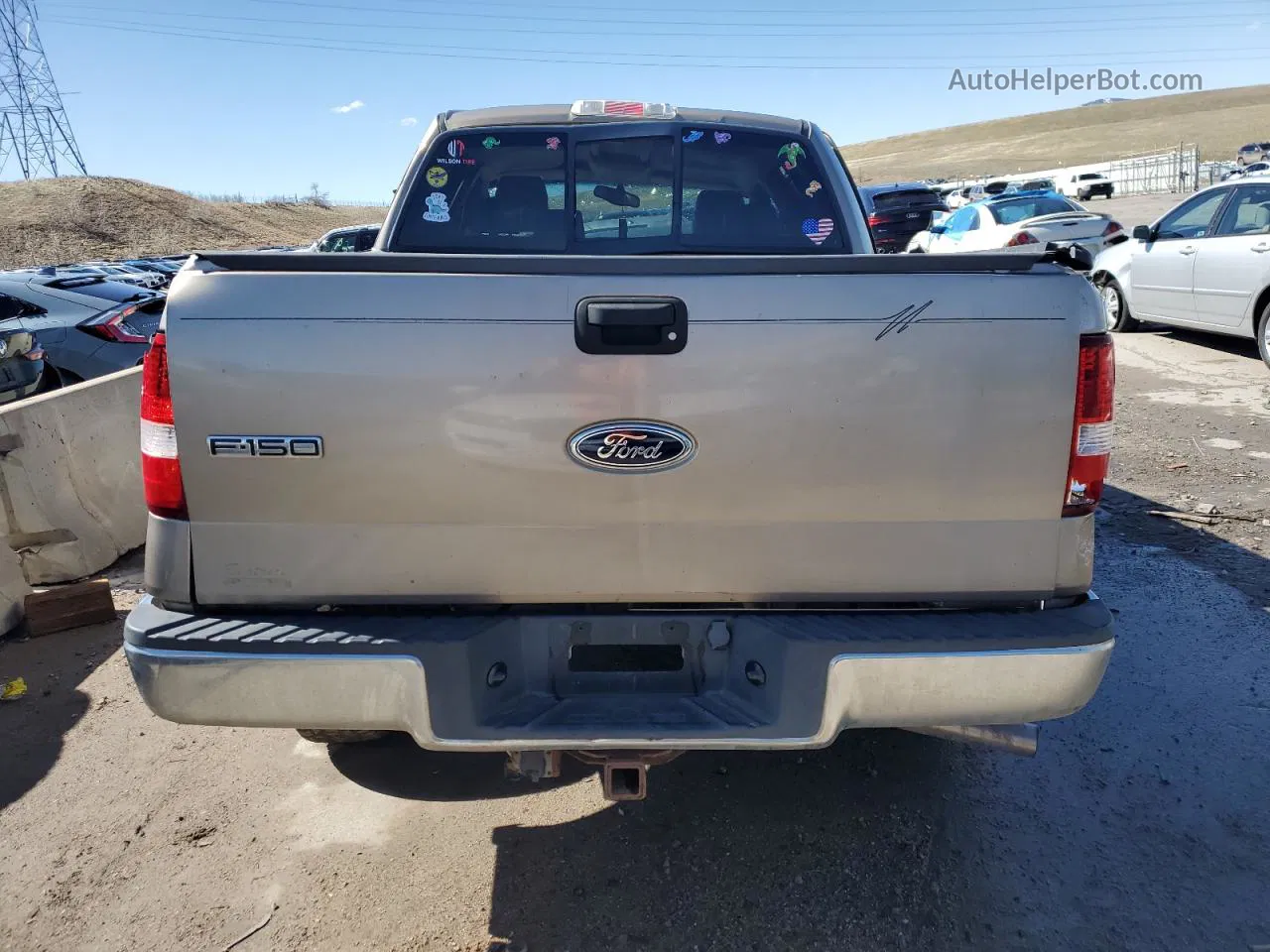 2004 Ford F150 Supercrew Gold vin: 1FTPW14504KB79191