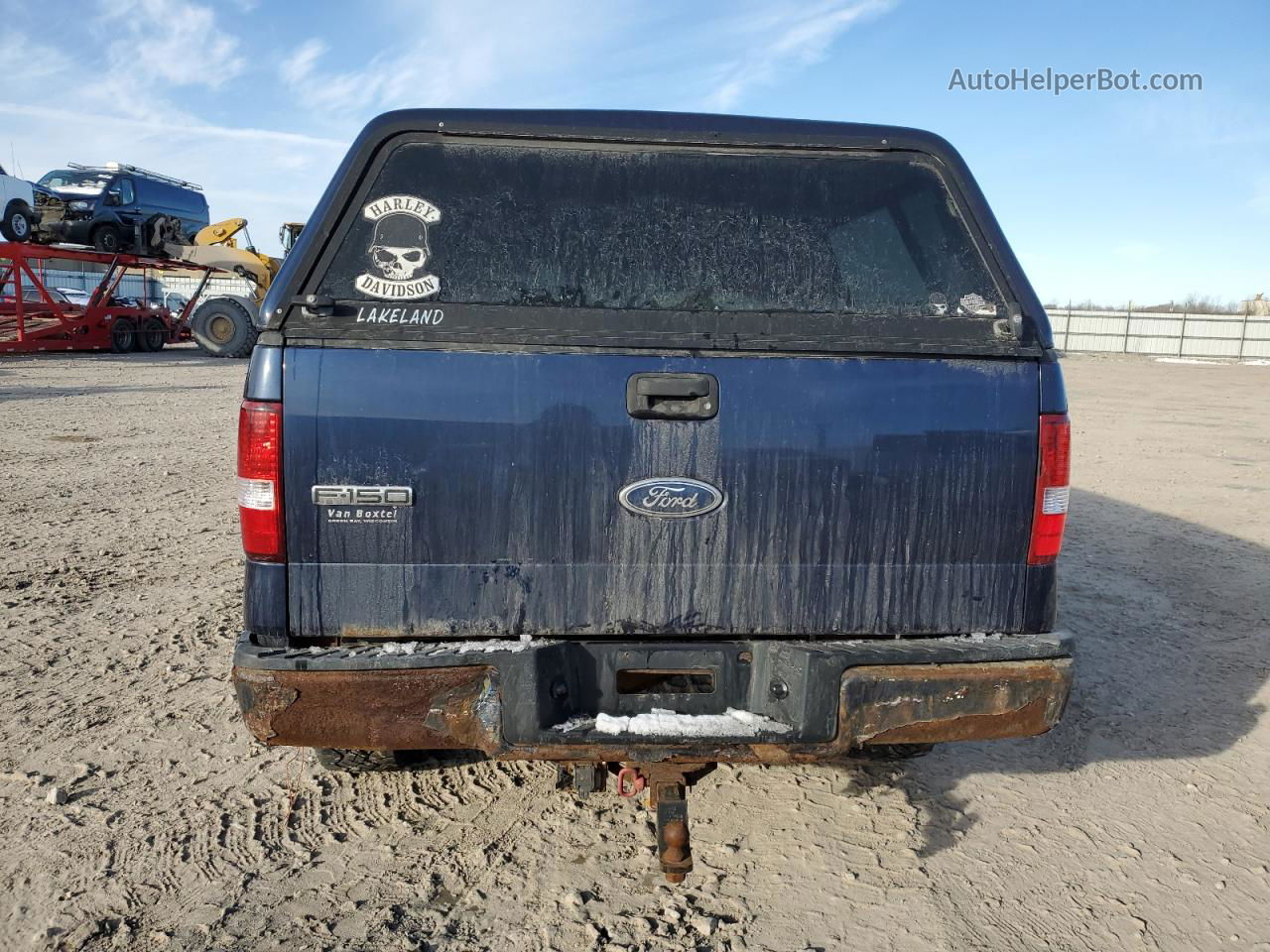 2004 Ford F150 Supercrew Blue vin: 1FTPW14504KC52592