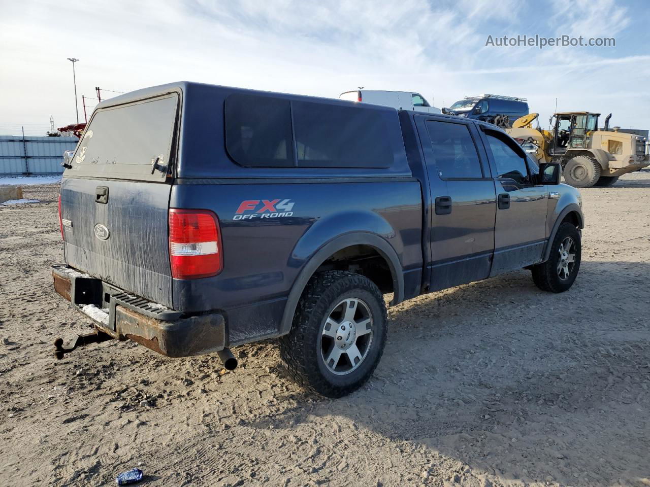 2004 Ford F150 Supercrew Blue vin: 1FTPW14504KC52592