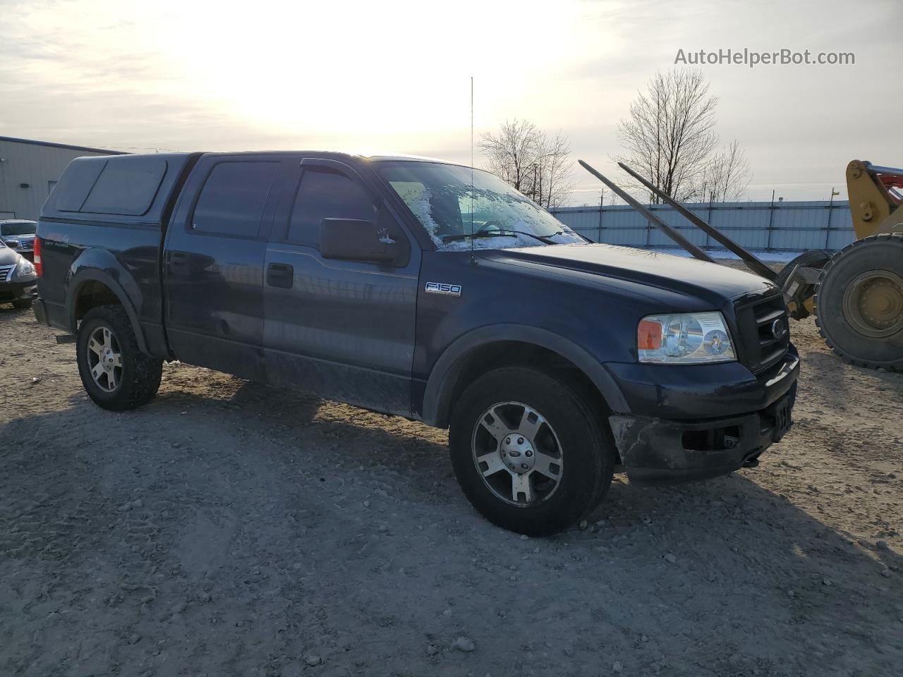 2004 Ford F150 Supercrew Blue vin: 1FTPW14504KC52592