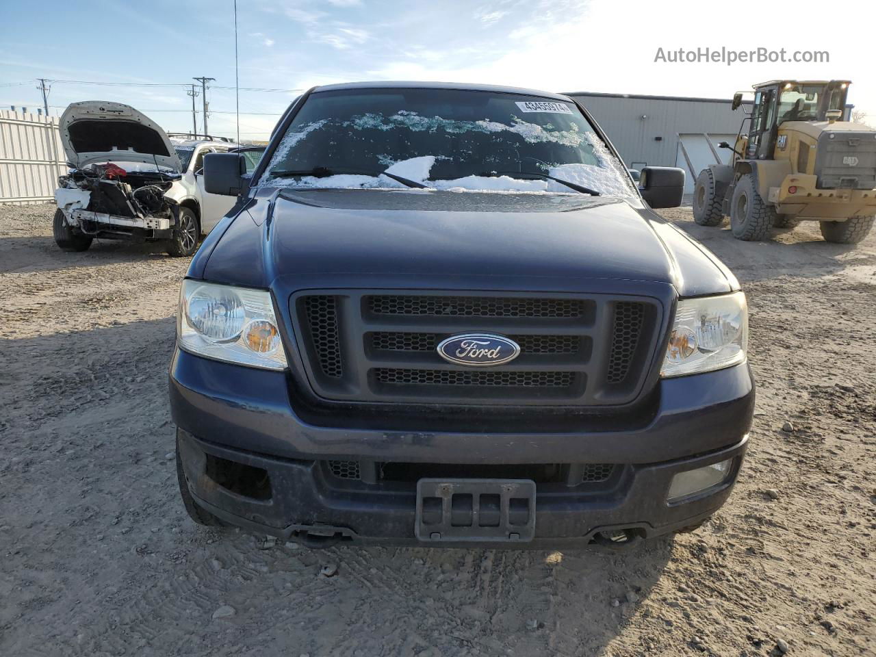 2004 Ford F150 Supercrew Blue vin: 1FTPW14504KC52592