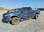 2004 Ford F150 Supercrew Blue vin: 1FTPW14504KD11737