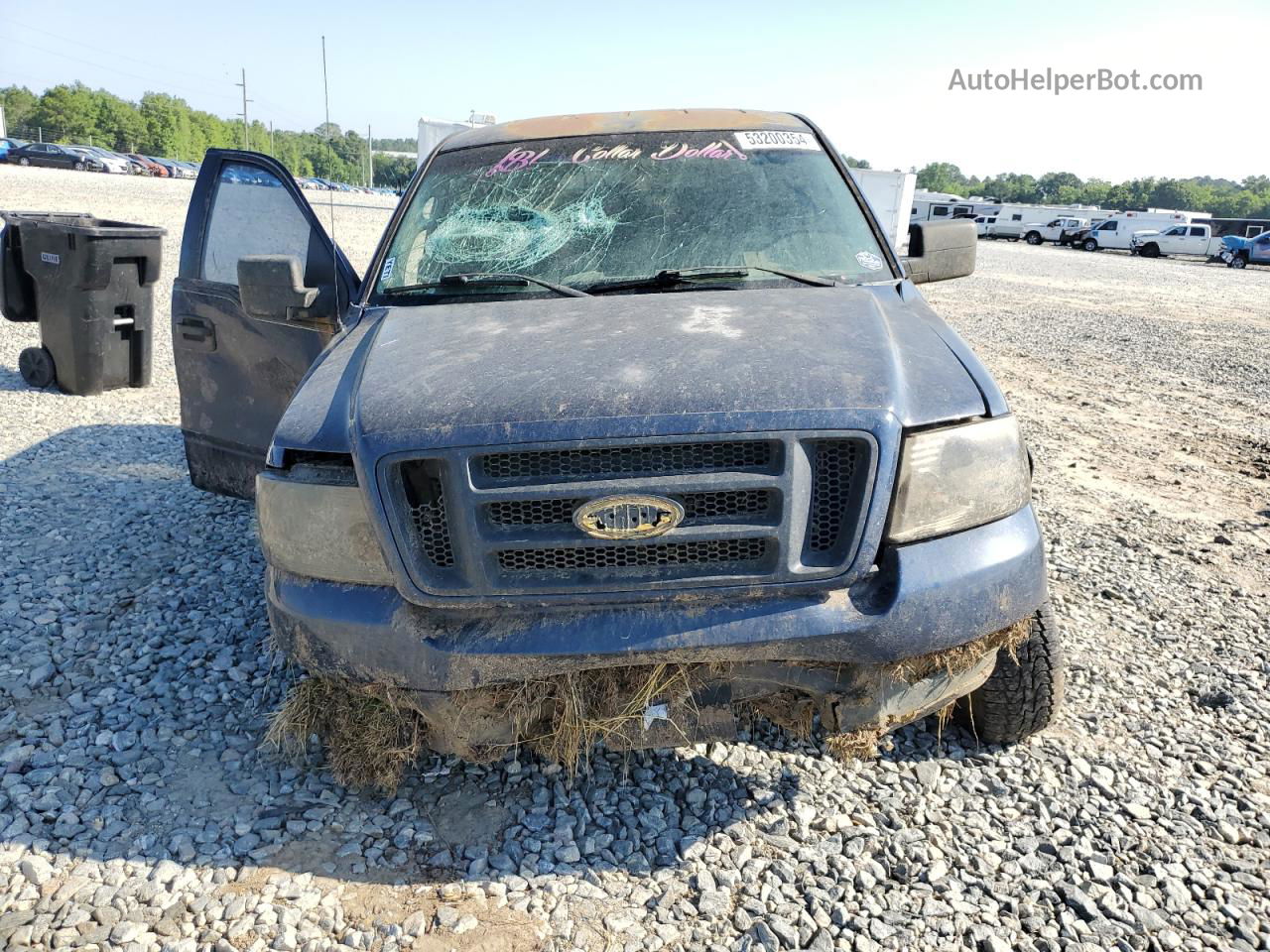 2004 Ford F150 Supercrew Синий vin: 1FTPW14504KD11737