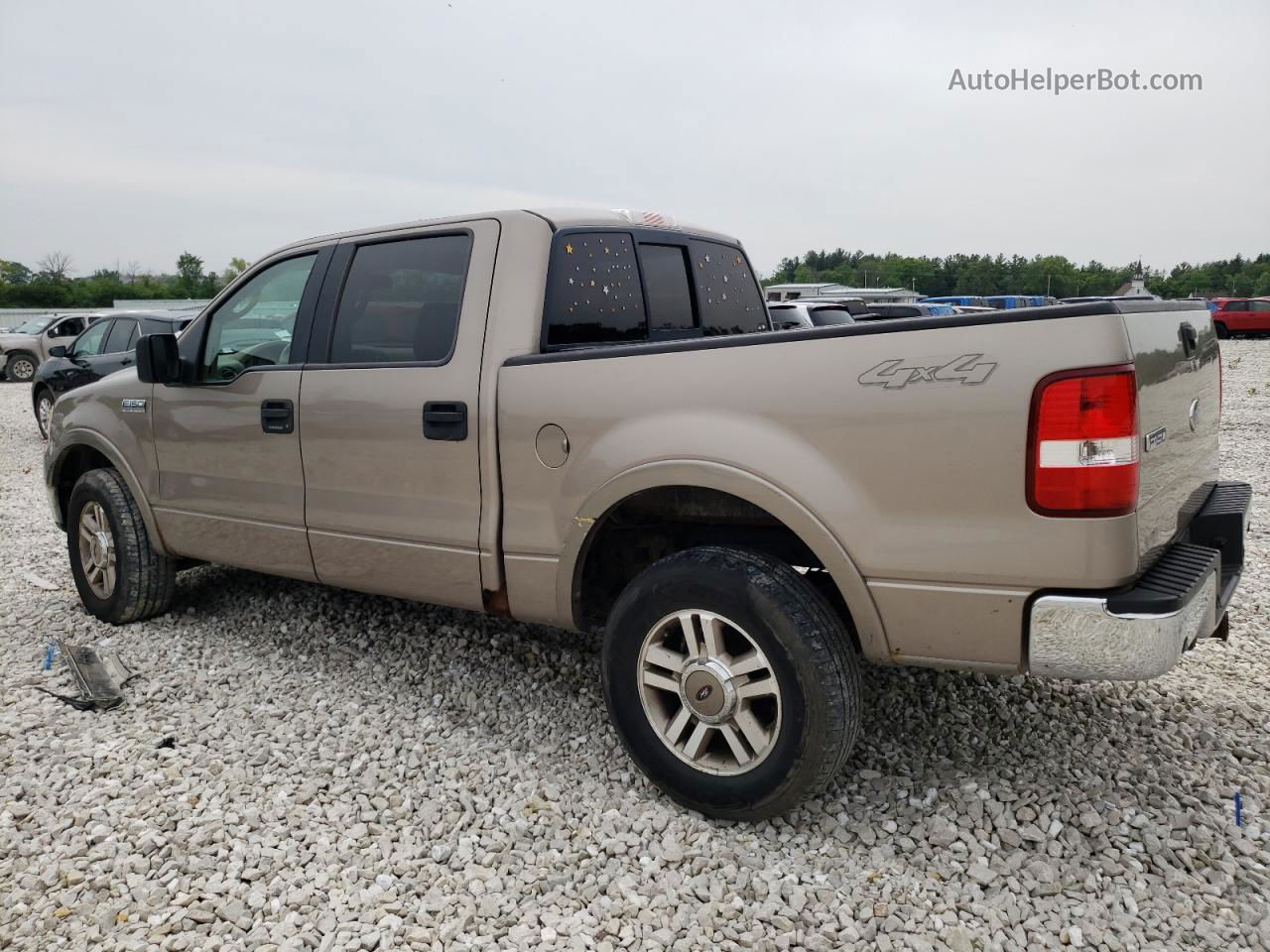 2005 Ford F150 Supercrew Gold vin: 1FTPW14505KC60693