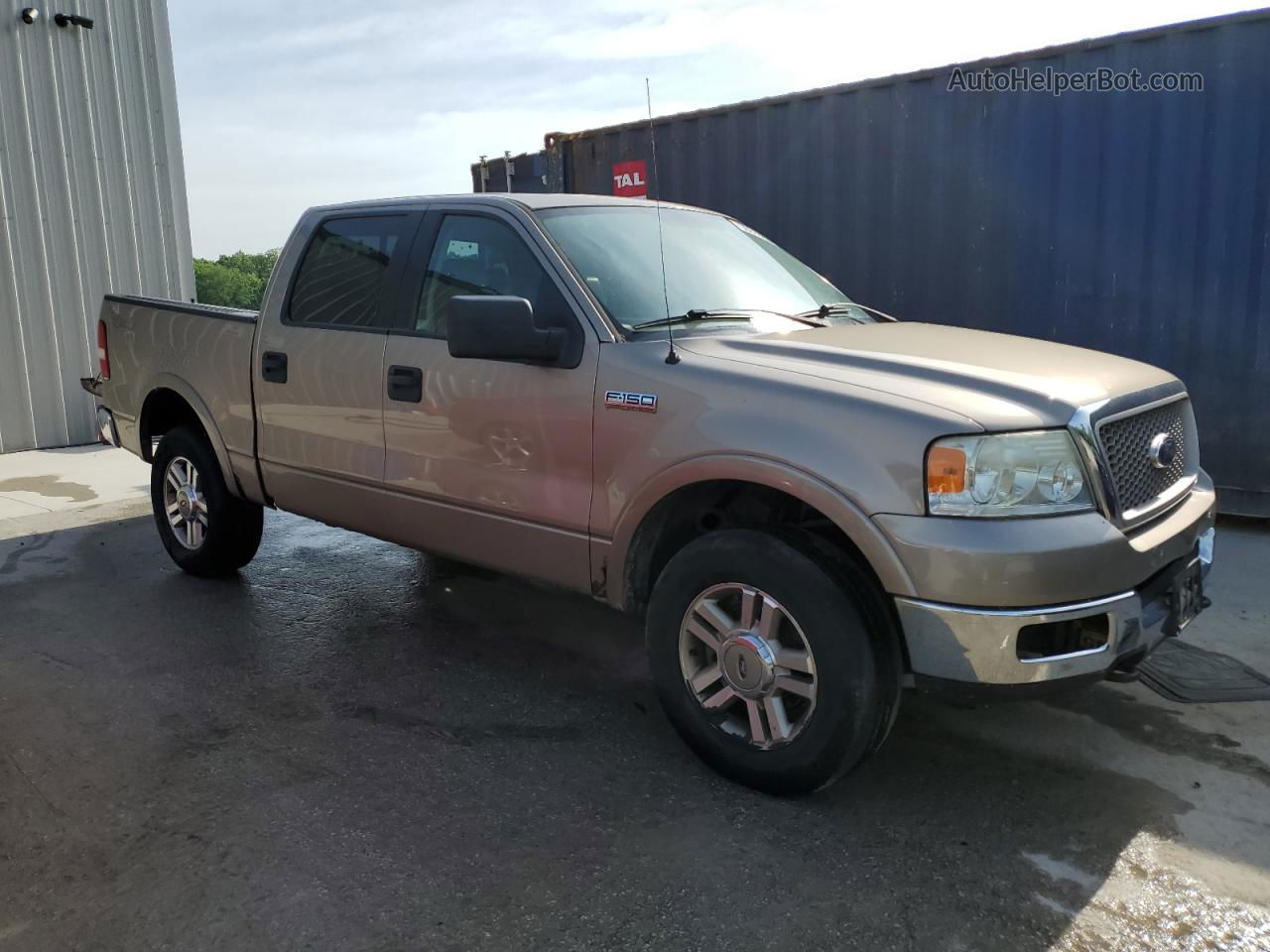 2005 Ford F150 Supercrew Gold vin: 1FTPW14505KC60693