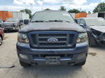 2005 Ford F150 Supercrew Blue vin: 1FTPW14505KD03543