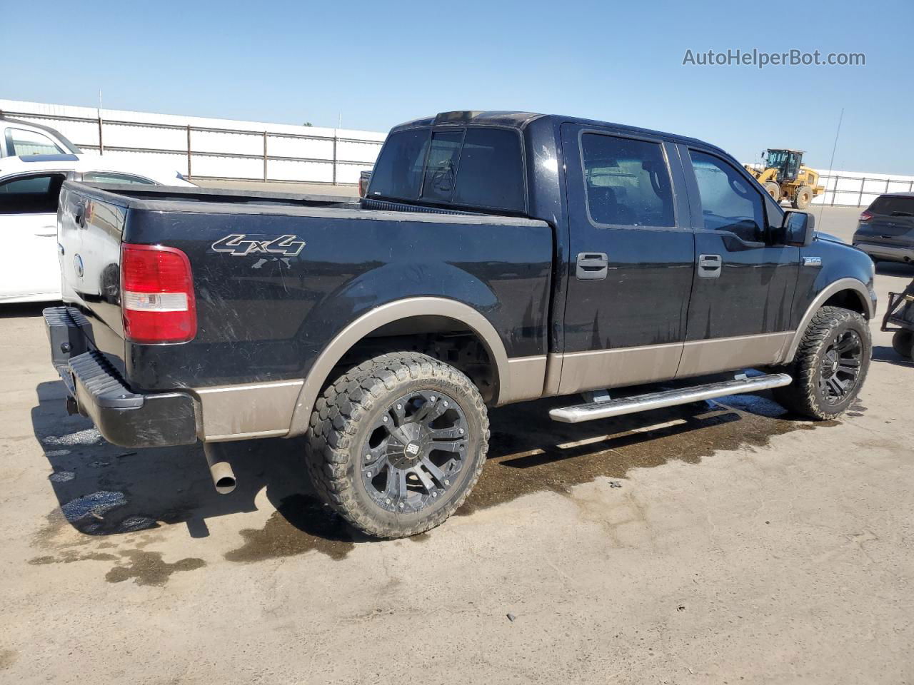 2005 Ford F150 Supercrew Black vin: 1FTPW14505KD46926