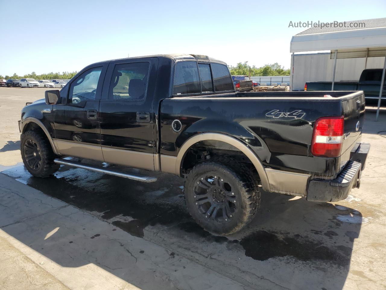 2005 Ford F150 Supercrew Black vin: 1FTPW14505KD46926