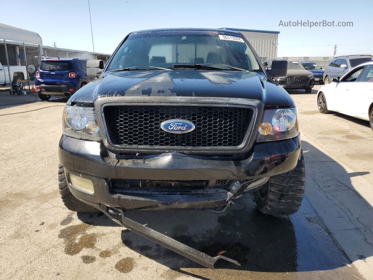 2005 Ford F150 Supercrew Black vin: 1FTPW14505KD46926