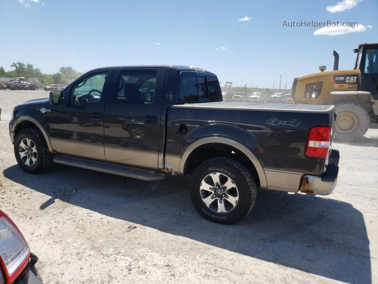 2005 Ford F150 Supercrew Brown vin: 1FTPW14505KE70260