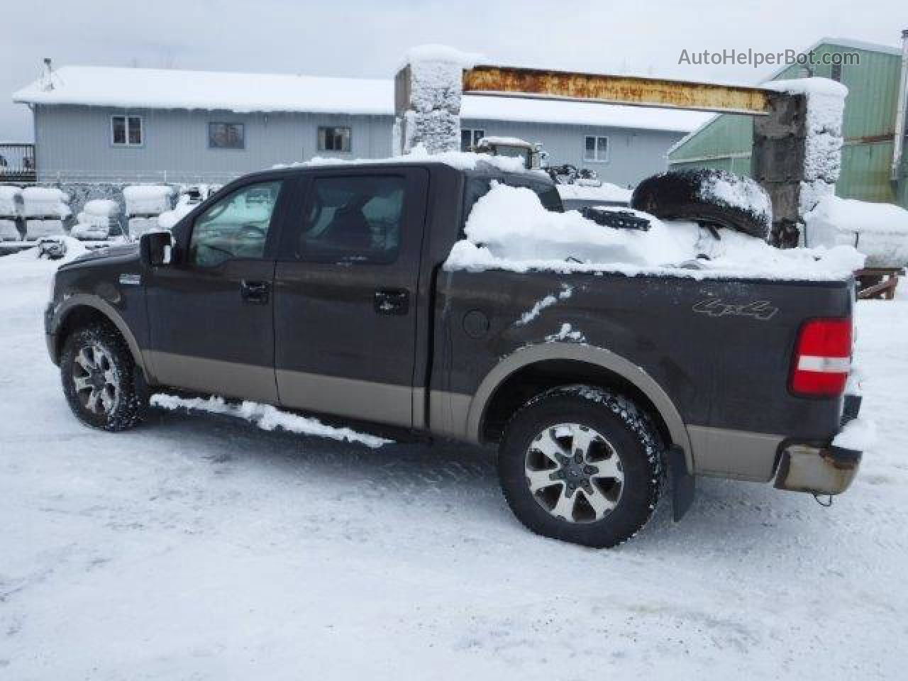 2005 Ford F150 Supercrew Black vin: 1FTPW14505KE79735