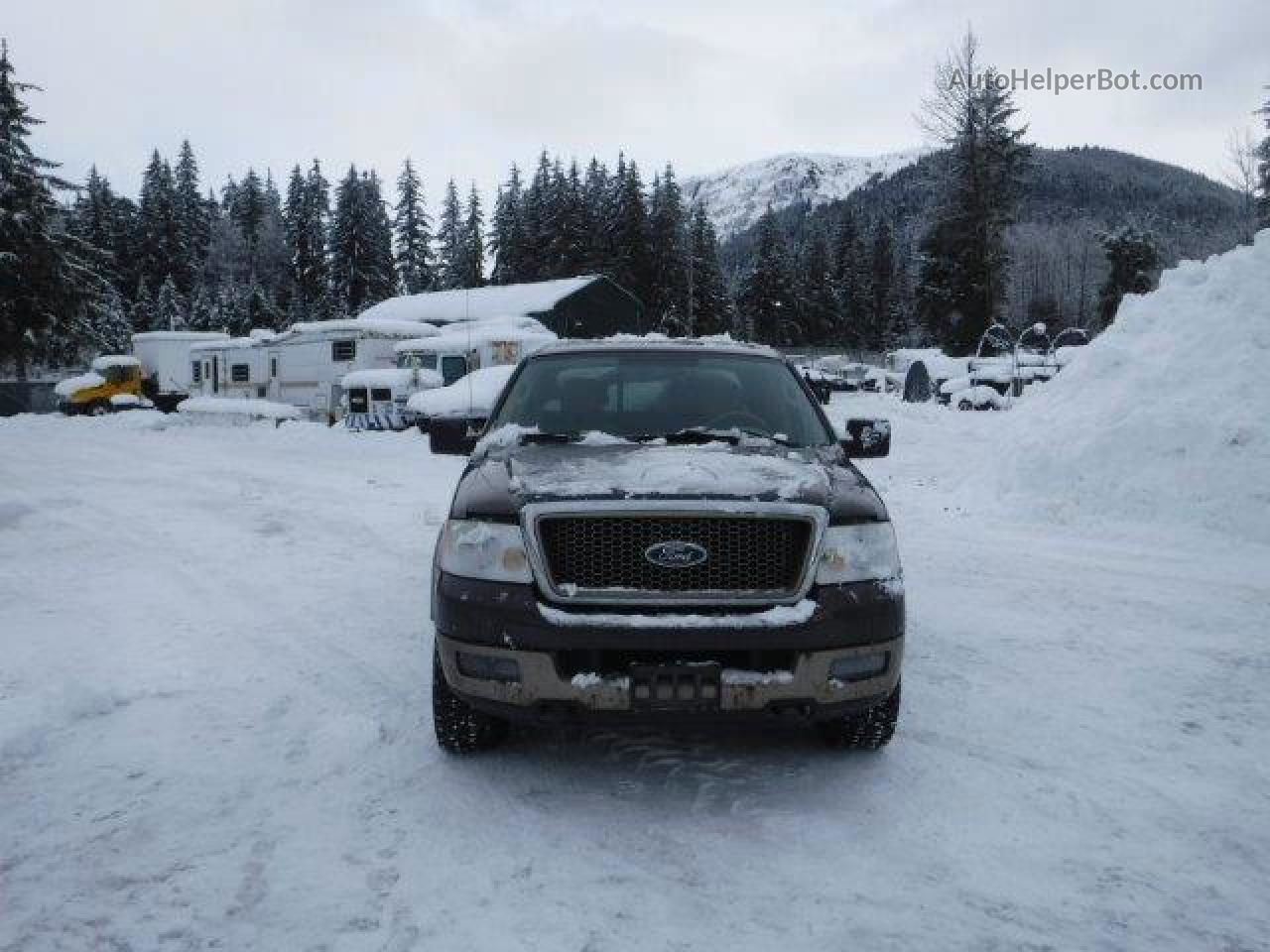 2005 Ford F150 Supercrew Black vin: 1FTPW14505KE79735