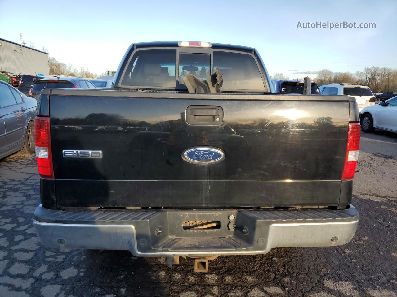 2004 Ford F150 Supercrew Черный vin: 1FTPW14514KA93095