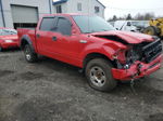 2004 Ford F150 Supercrew Red vin: 1FTPW14514KB60097