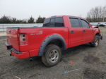 2004 Ford F150 Supercrew Red vin: 1FTPW14514KB60097