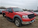 2004 Ford F150 Supercrew Red vin: 1FTPW14514KC47594