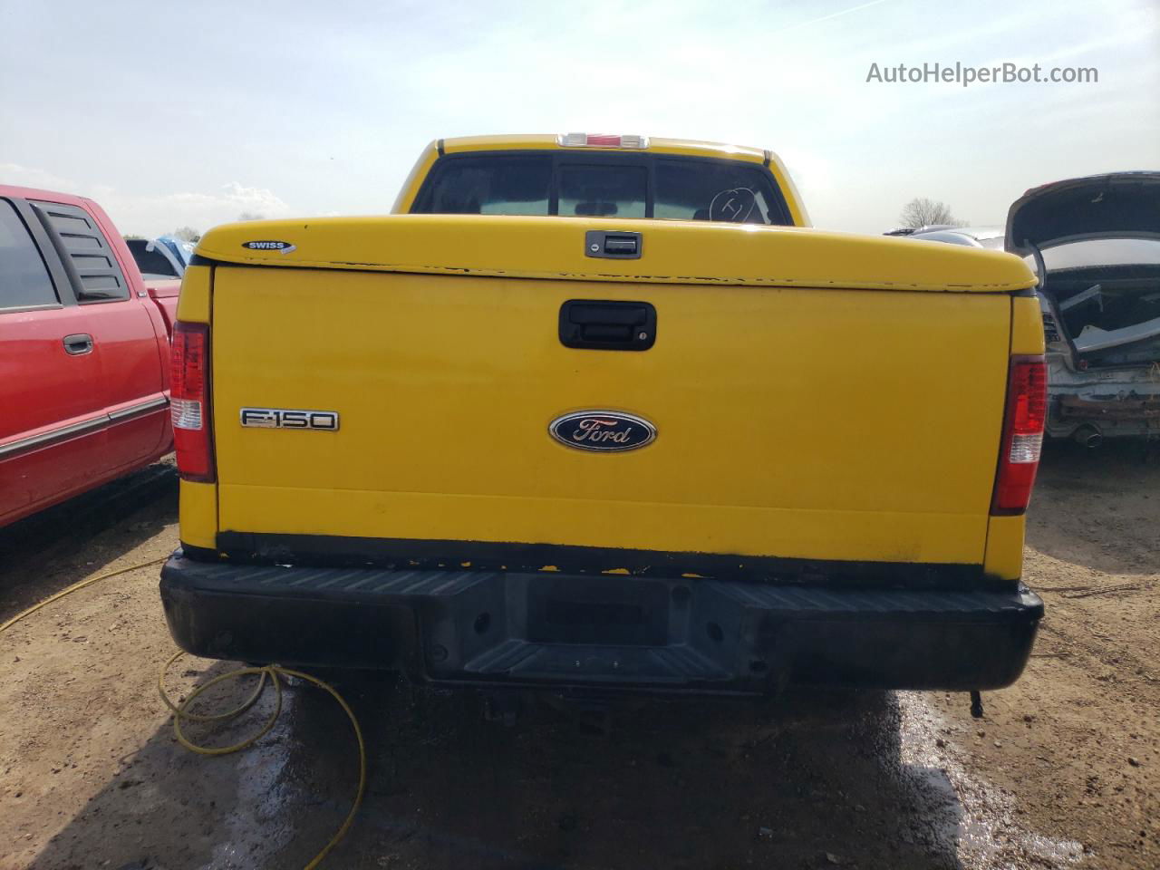 2004 Ford F150 Supercrew Yellow vin: 1FTPW14514KC59938