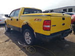 2004 Ford F150 Supercrew Yellow vin: 1FTPW14514KC59938