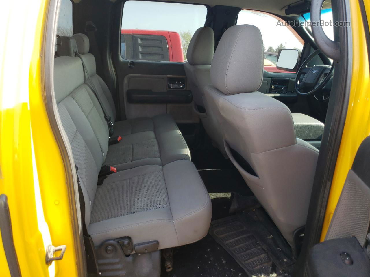 2004 Ford F150 Supercrew Yellow vin: 1FTPW14514KC59938