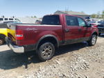 2004 Ford F150 Supercrew Burgundy vin: 1FTPW14514KC72205