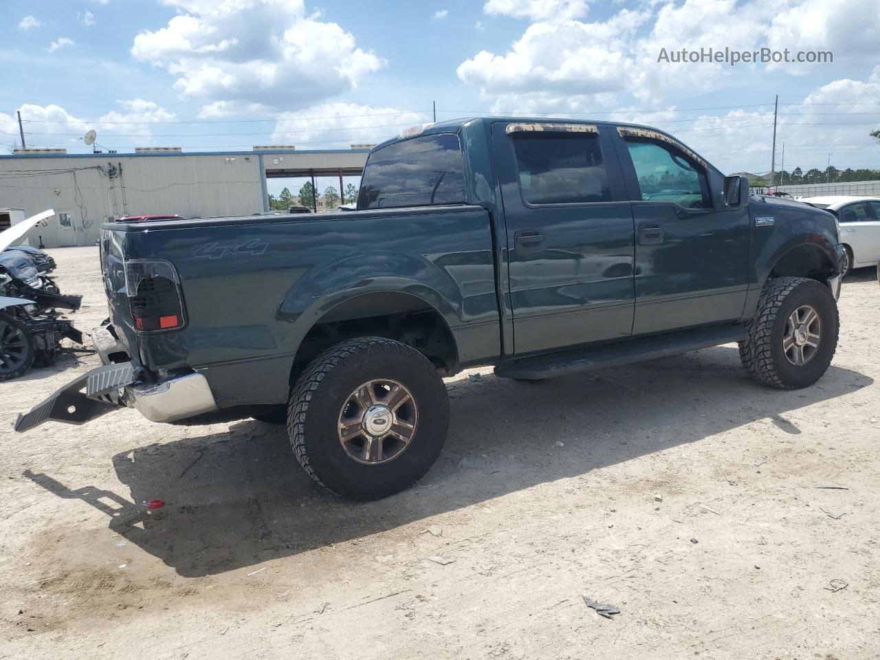 2005 Ford F150 Supercrew Green vin: 1FTPW14515FB73037