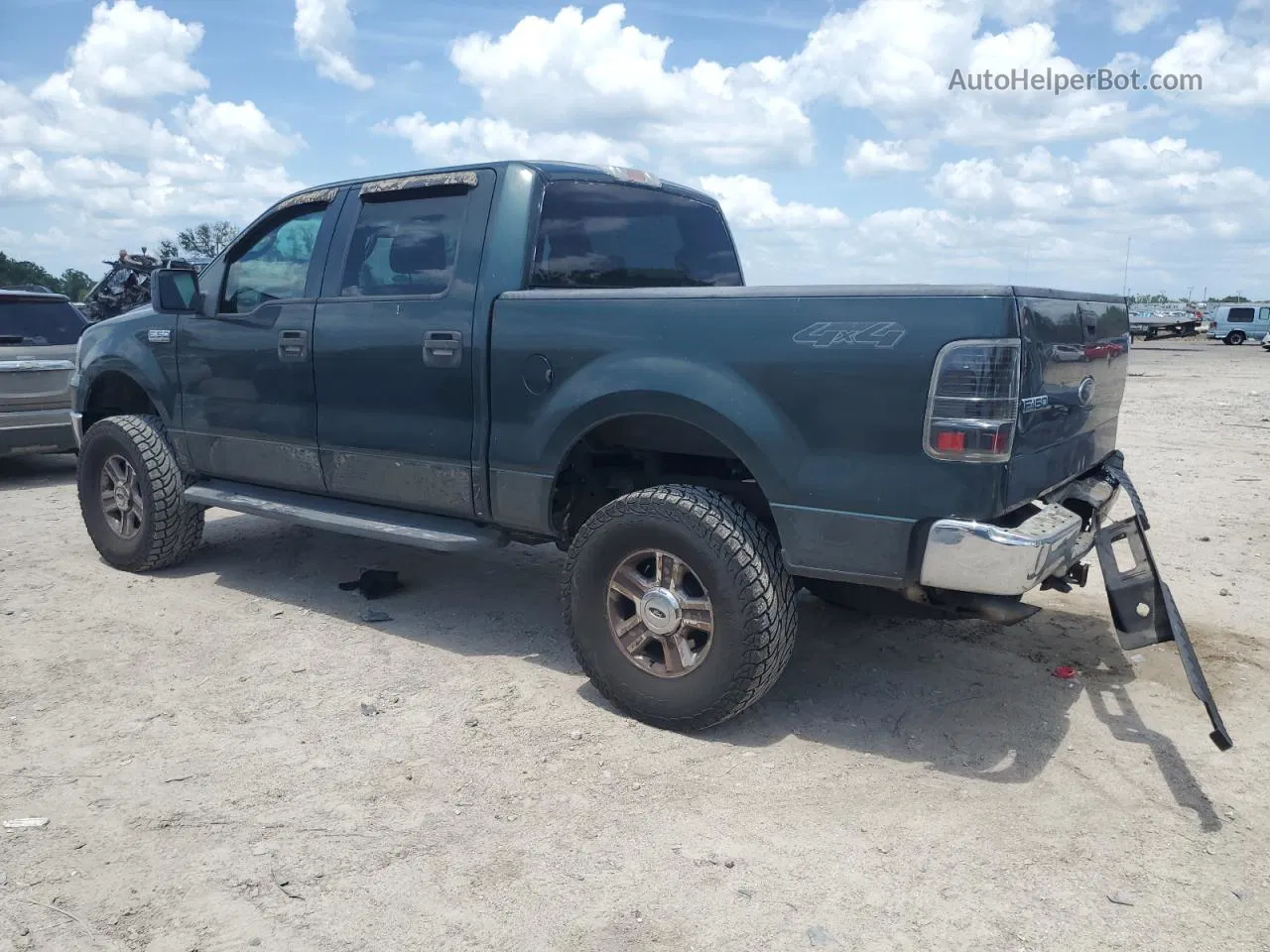 2005 Ford F150 Supercrew Green vin: 1FTPW14515FB73037