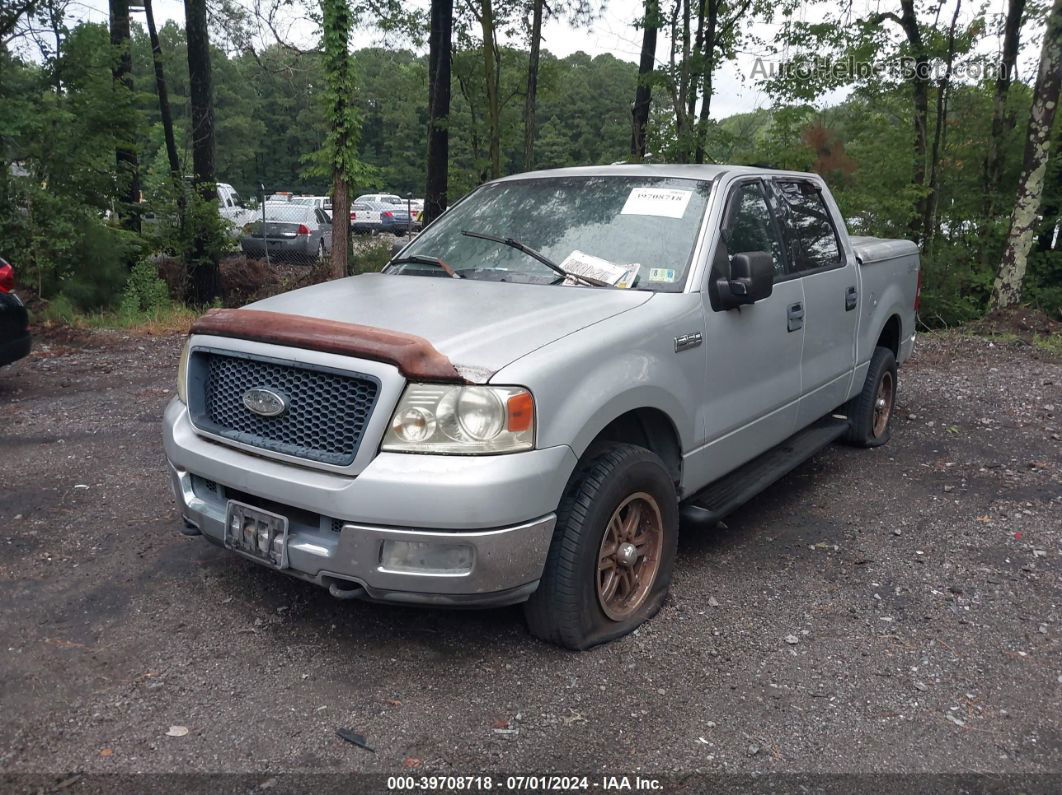 2004 Ford F-150 Fx4/lariat/xlt Silver vin: 1FTPW14524KA99570