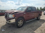 2004 Ford F150 Supercrew Red vin: 1FTPW14524KB47200